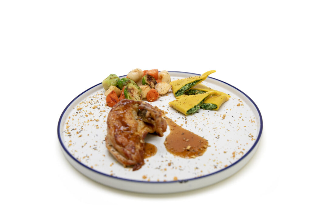PANSOTTI FAZANTFILET EN GEBAKKEN GROENTEN