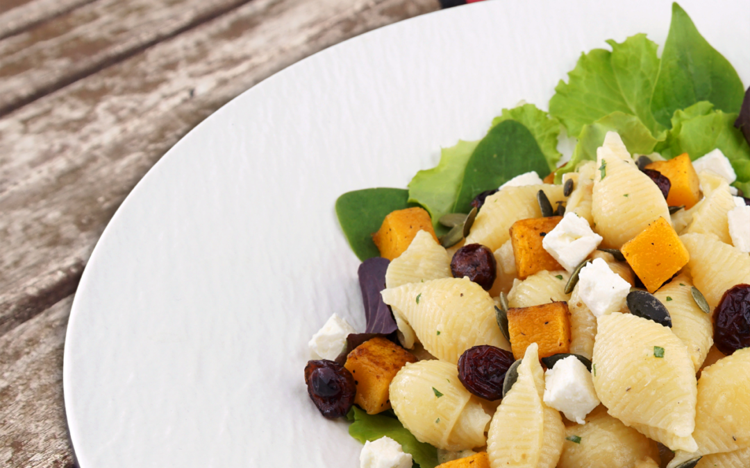 Salade de conchiglie au butternut