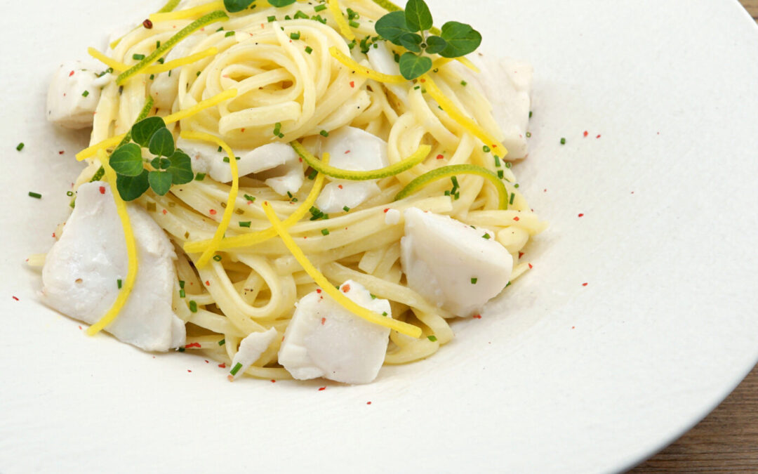 Eglefino con crema al limone