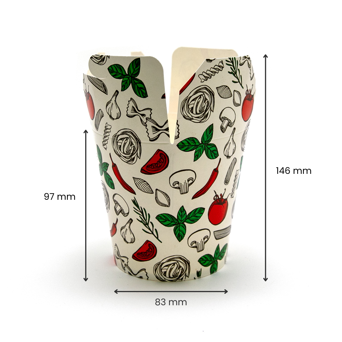 Pastacup "Retro" 460 ml - Image 3