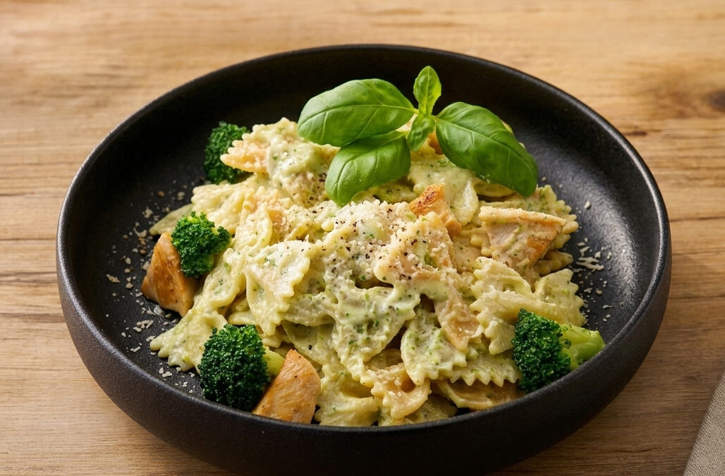 Farfalle au poulet