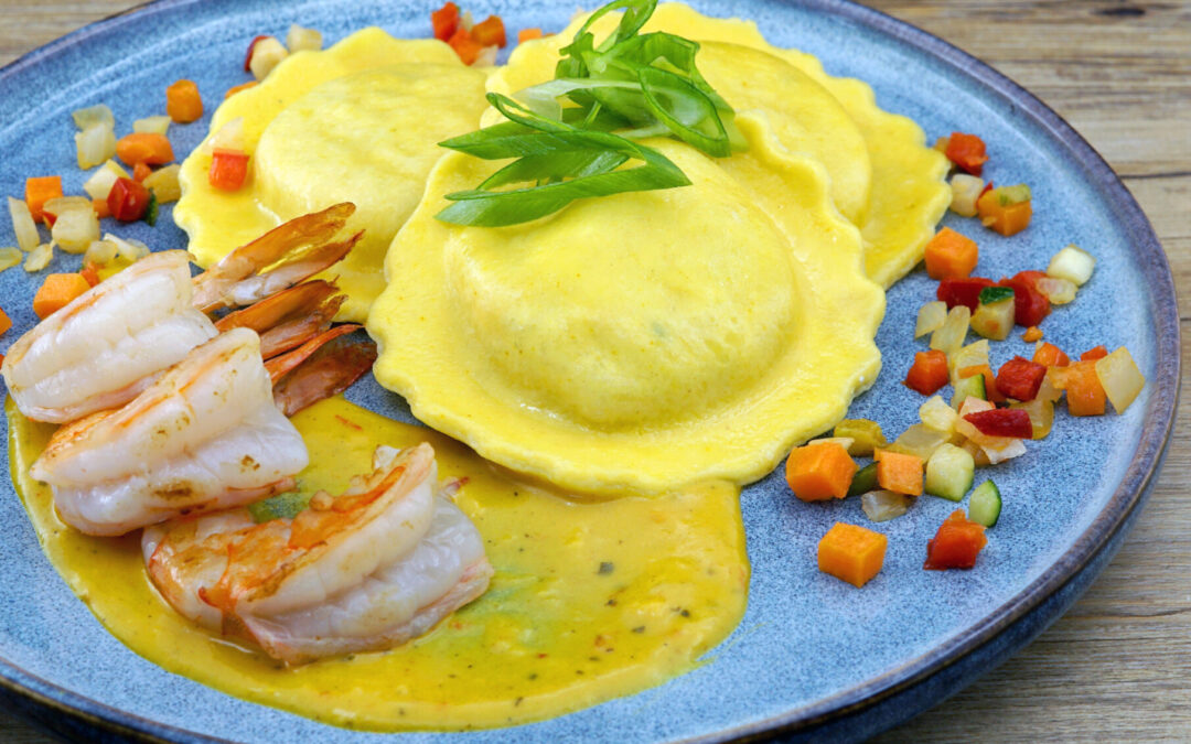 Fiori Scampi au curry