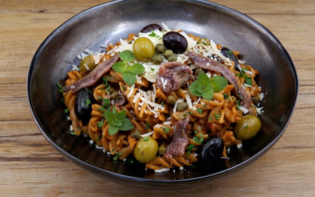 Fusilli alla puttanesca