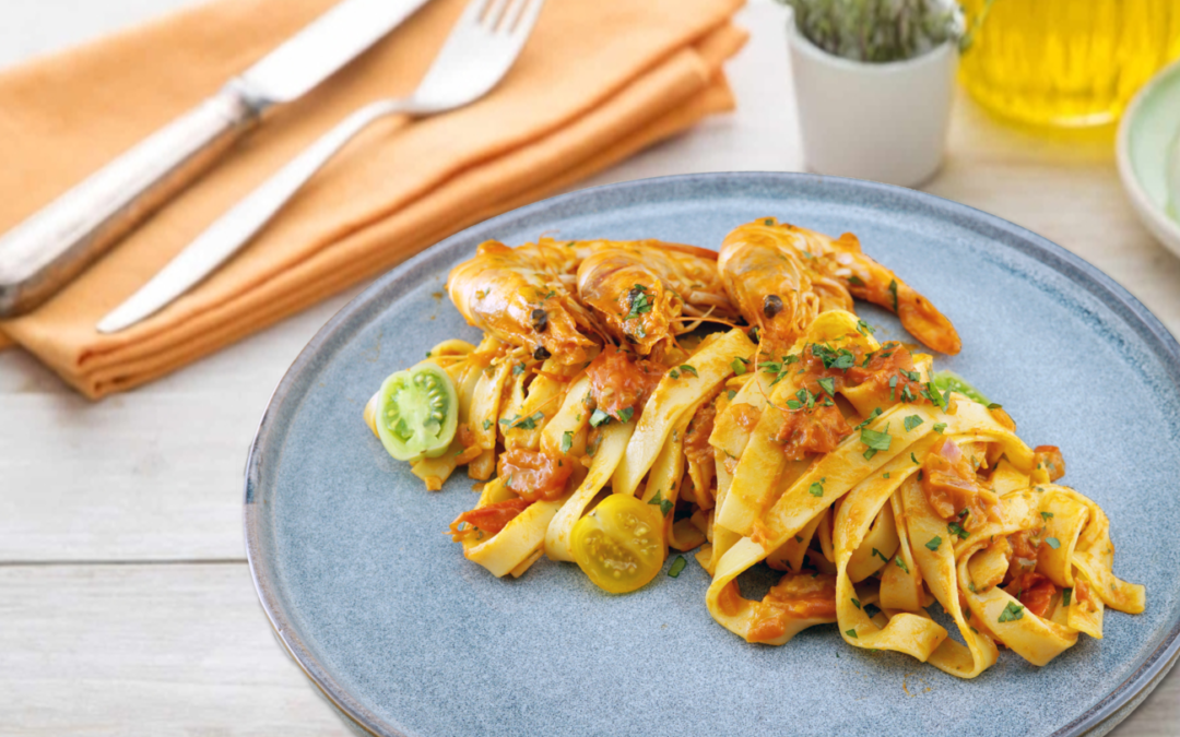 Gambas all’armoricana