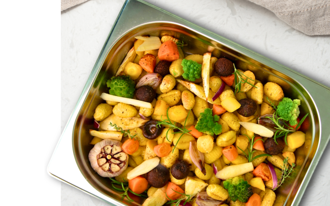 Gnocchi with autumn vegetables