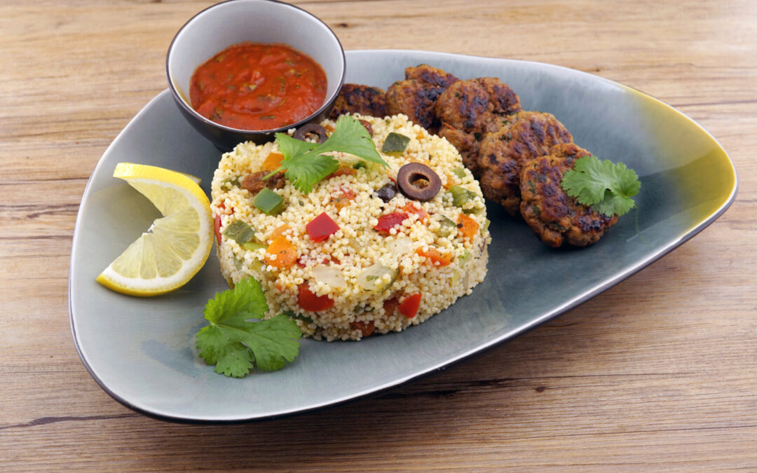 Kefta avec taboulé