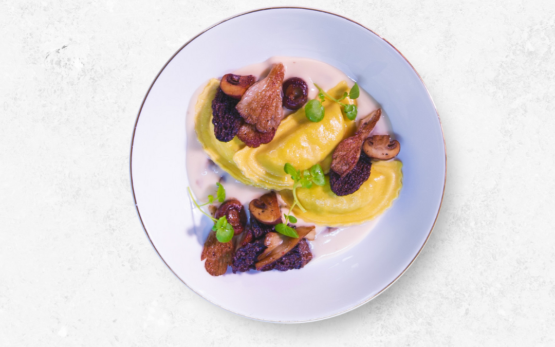 Mezzalune Vitello con crema Arciduca