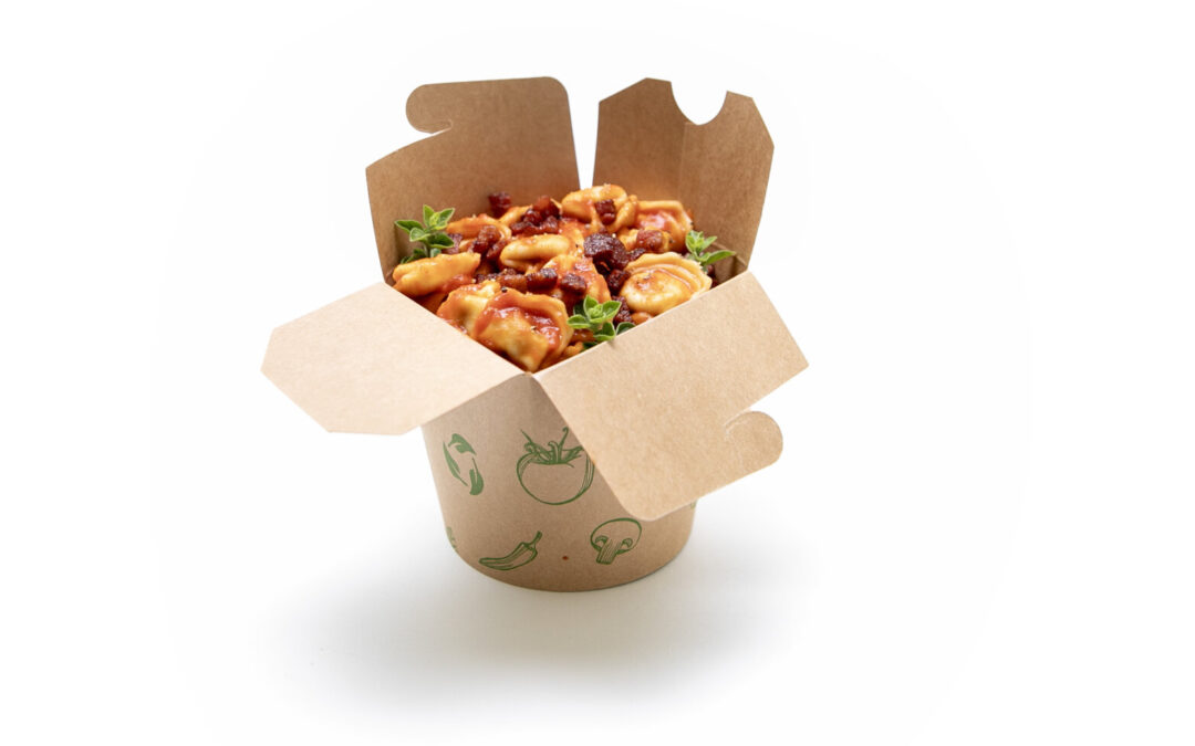 TORTELLINI ARRABBIATA MET SPECK
