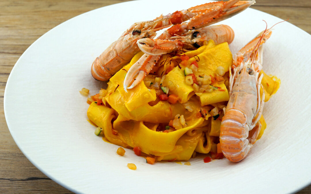 Pappardelle aux langoustines