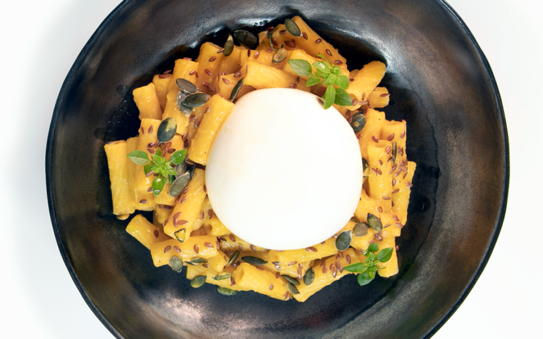 Pasta butternut e buratina