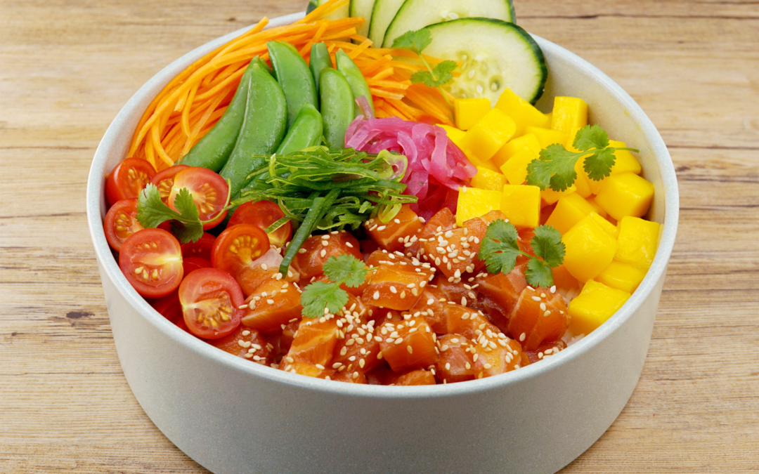 Poke bowl au saumon