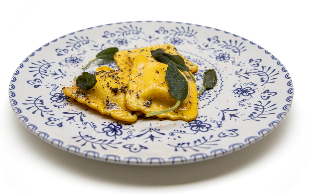 Ravioli burro e salvia