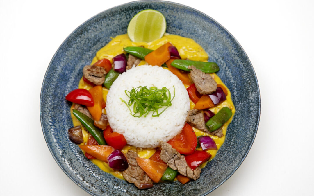 Filet de boeuf au curry thaïlandais