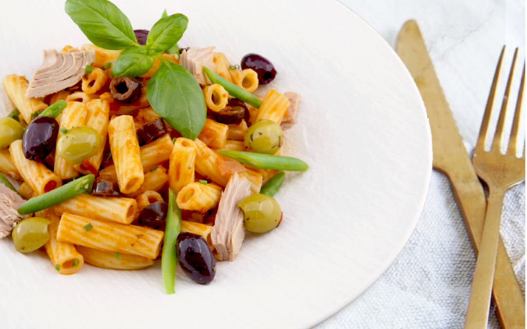 Salade de rigatone au thon