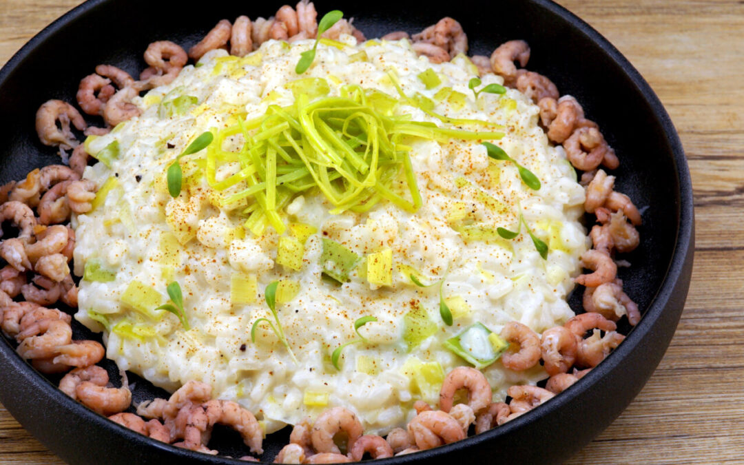 Risotto ai gamberi grigi