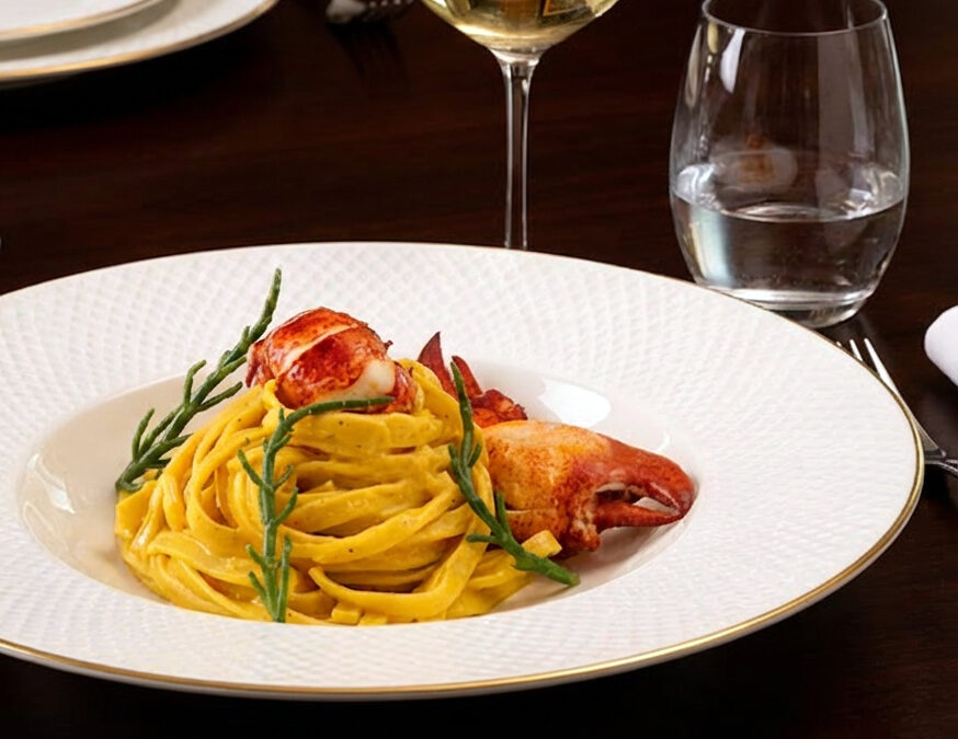 Tagliatelli avec homard