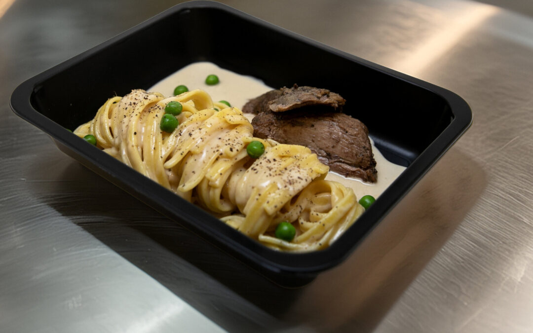 Tagliatelle met witte lamsragout
