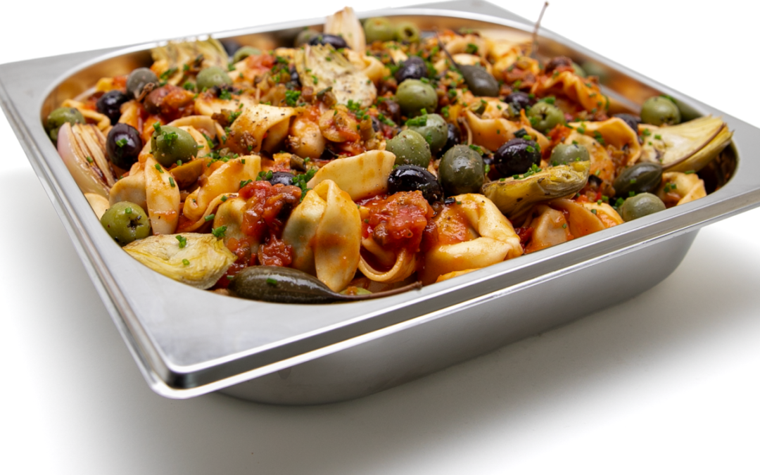 Tortelloni aux légumes estivaux