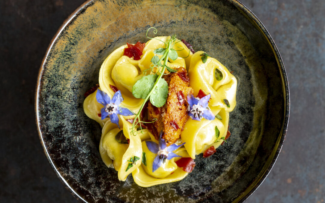 Tortelloni aux légumes italiens