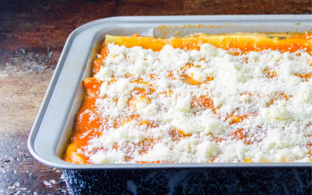 Vegetarische Lasagne met Mascarpone Rosso