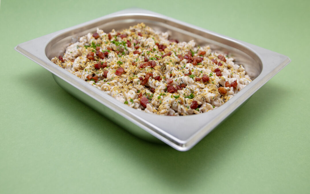 VOLKOREN FUSILLI MET BLOEMKOOLROOMSAUS