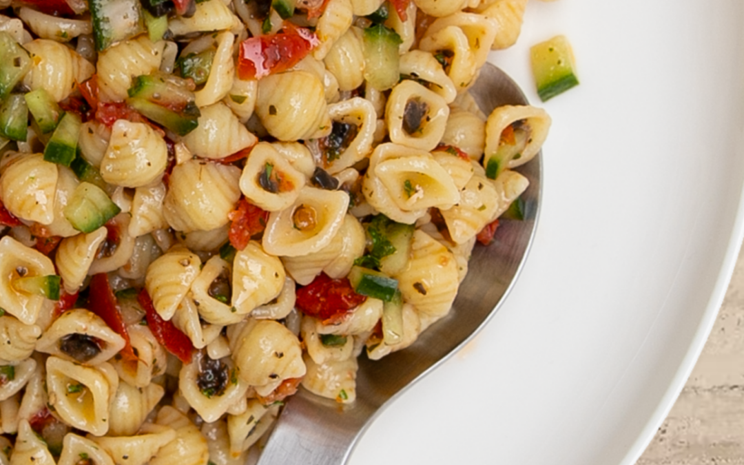 Salade d&rsquo;été de conchigliette