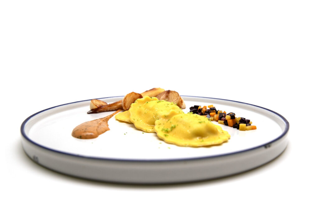 Fiori Nantua with winter vegetables