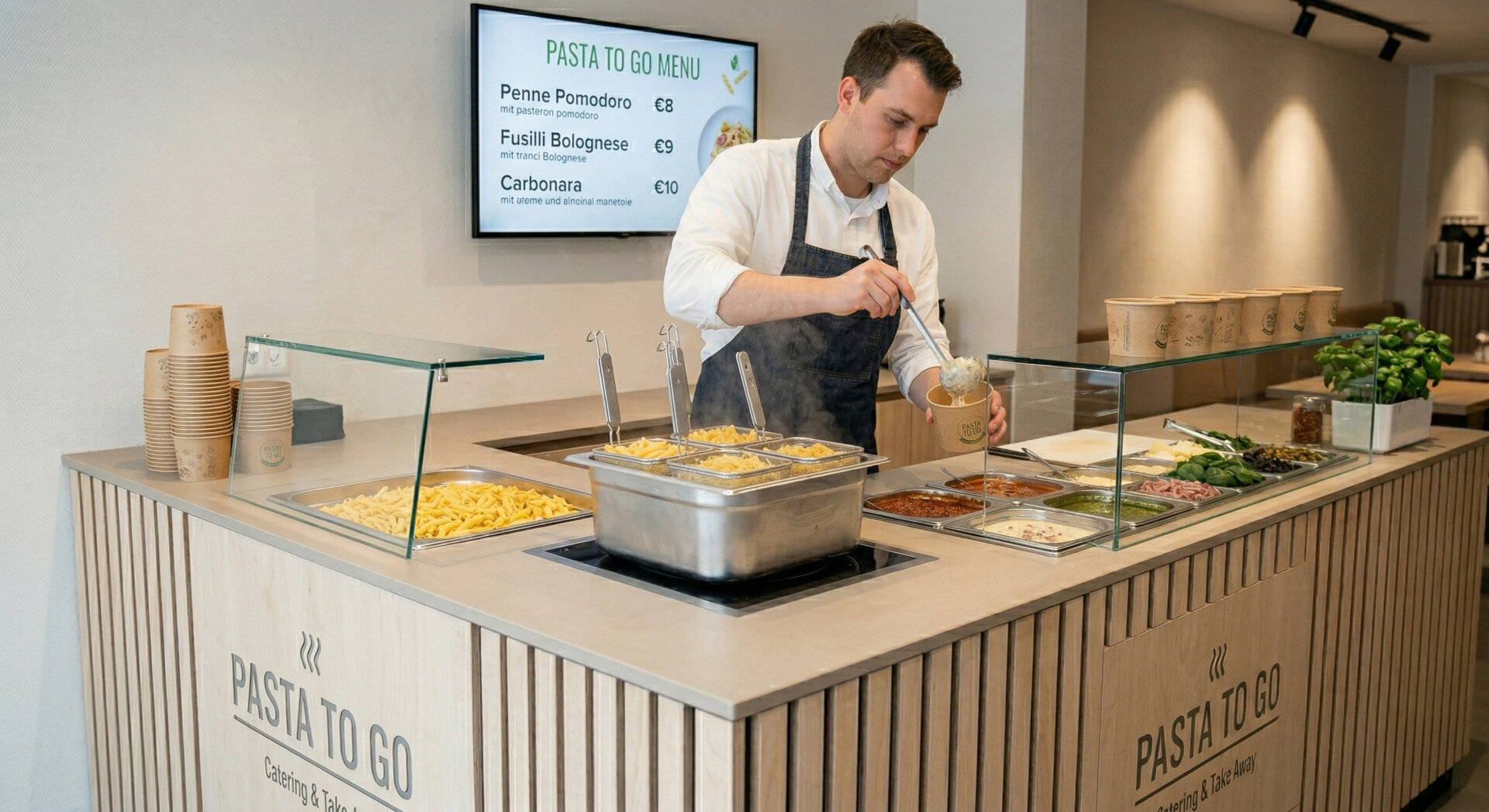 pasta bar image