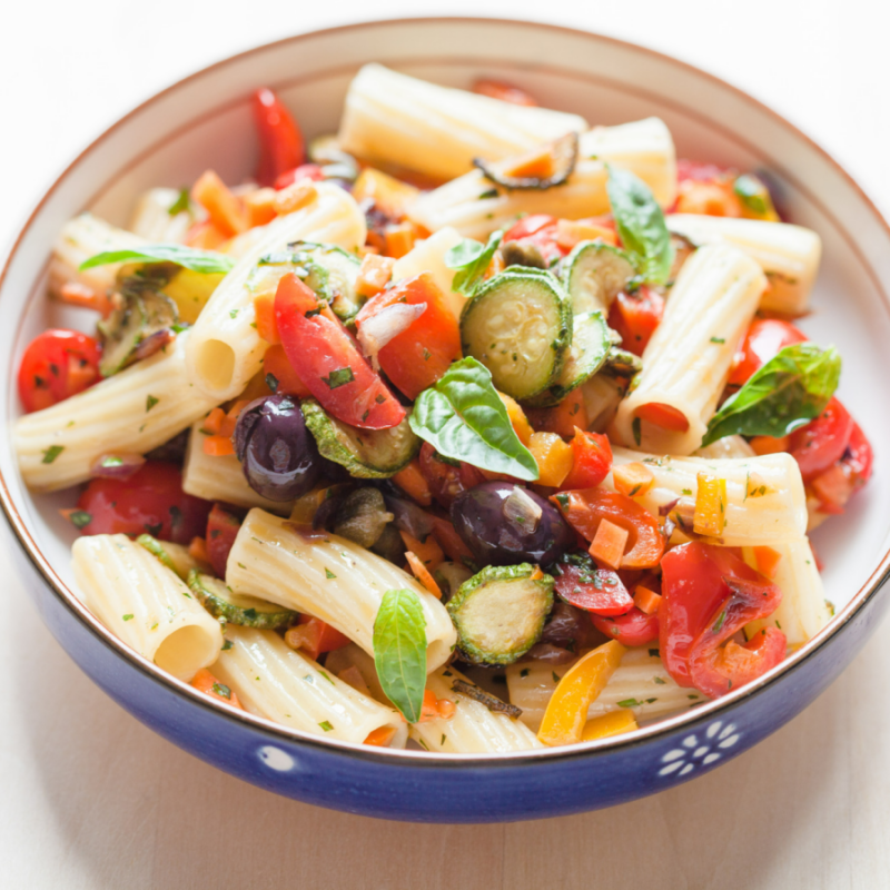 Quick pasta salads